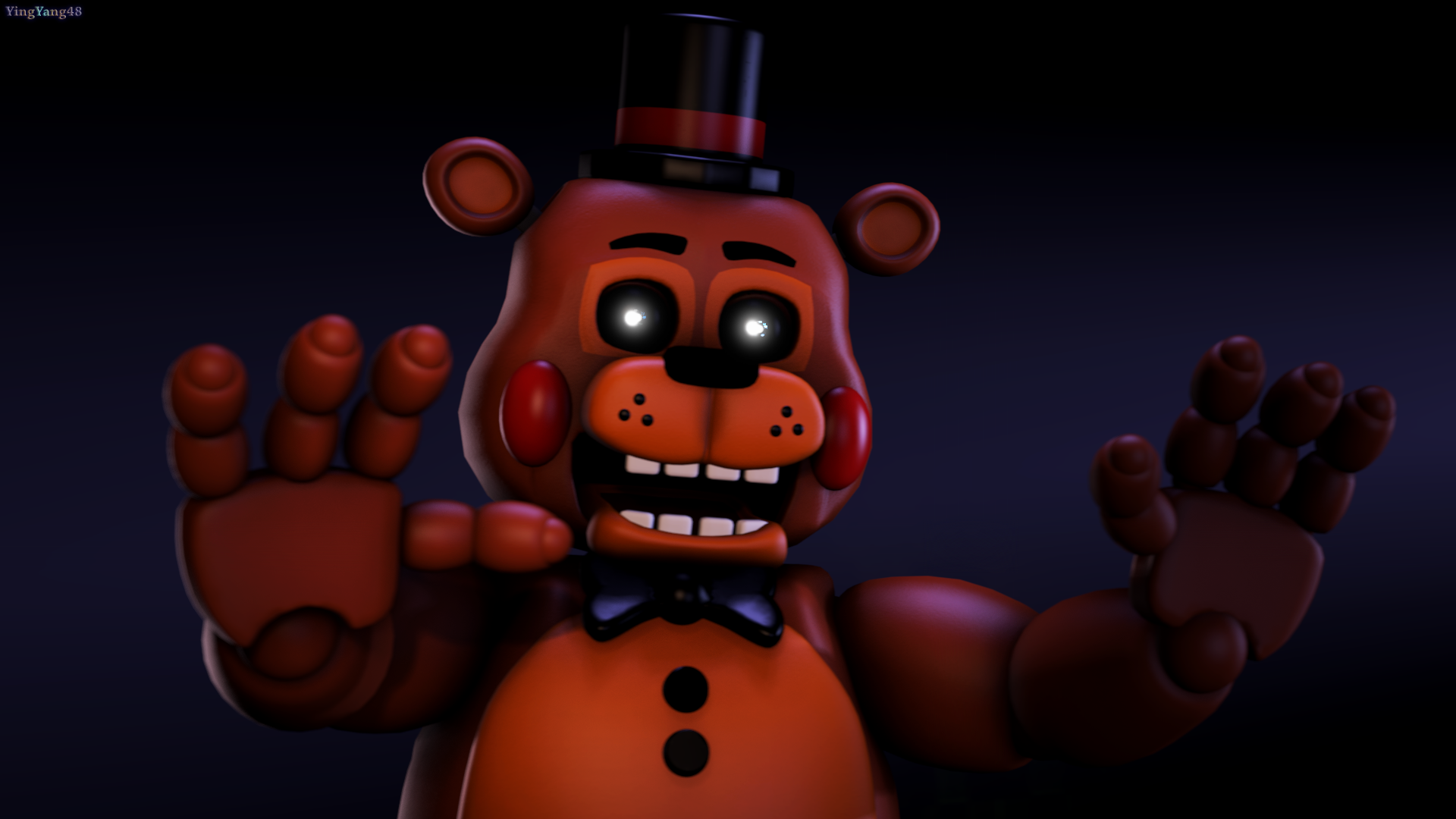 Withered Freddy - FNAF Plus (FanArt) by SebastianEnriqueArt on Newgrounds