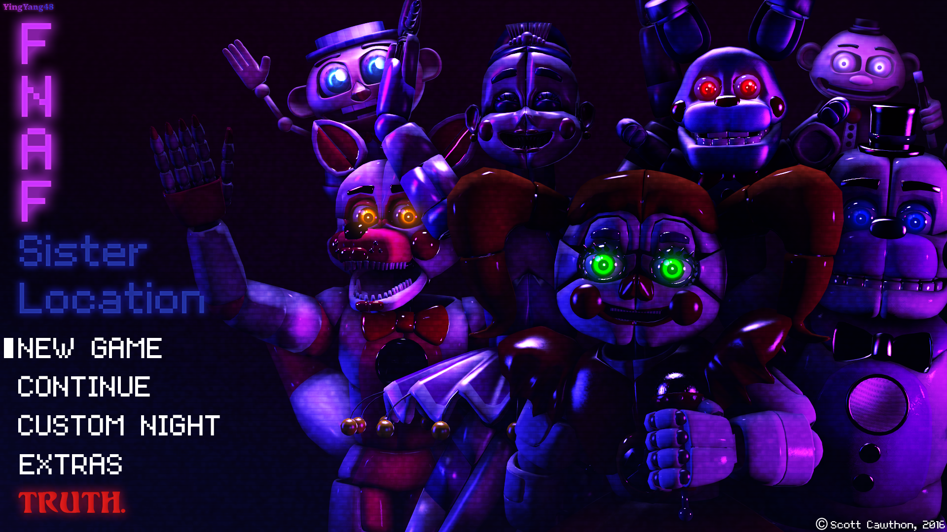 Custom Night, FNaF Sister Location Wikia