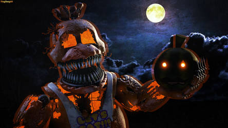FNAF 4 Halloween Nightmares by FOXYANDMANGLE on DeviantArt