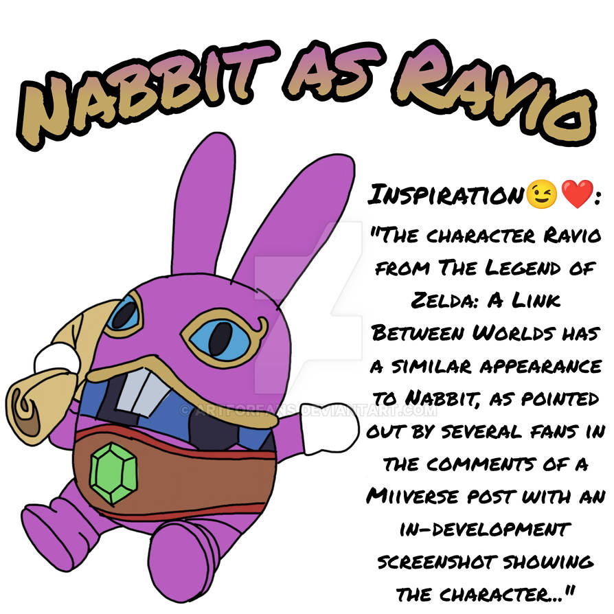 Nabbit Ravio Nabbit cosplays as Ravio. Imao by Artforfans on DeviantArt
