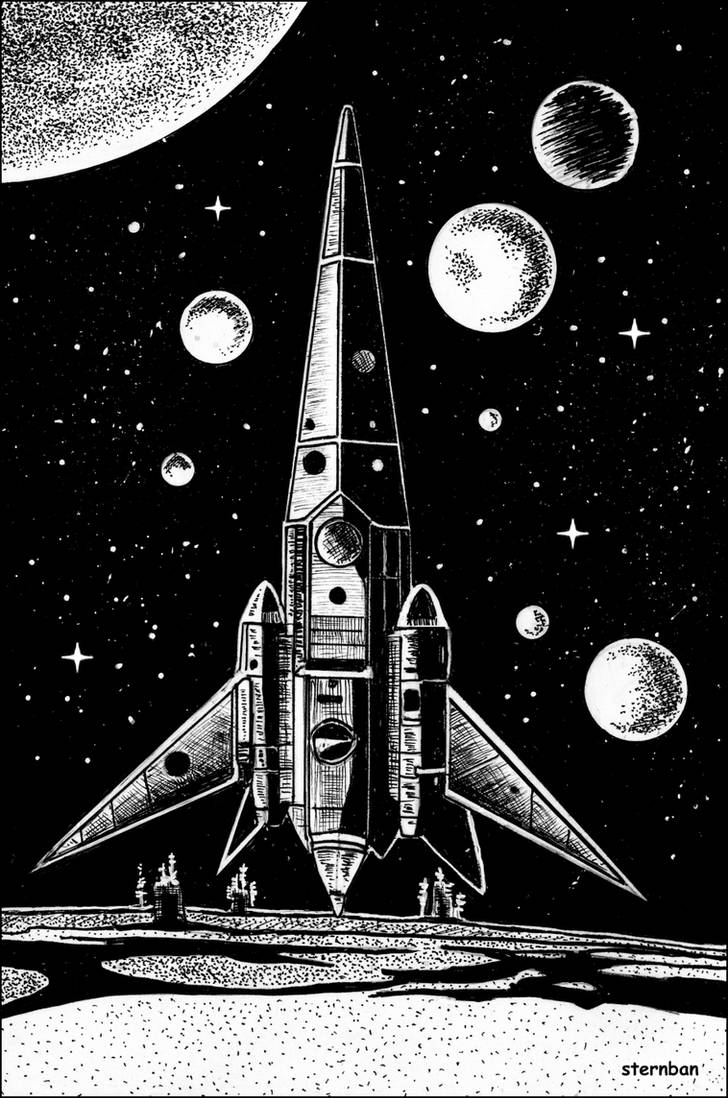The rocket by sternban on DeviantArt