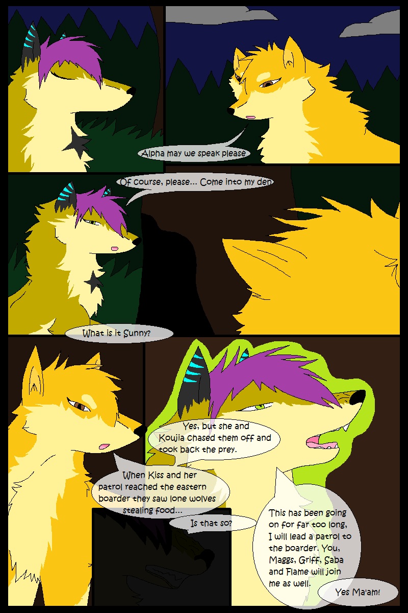 The Pack of Twilight Page 1.