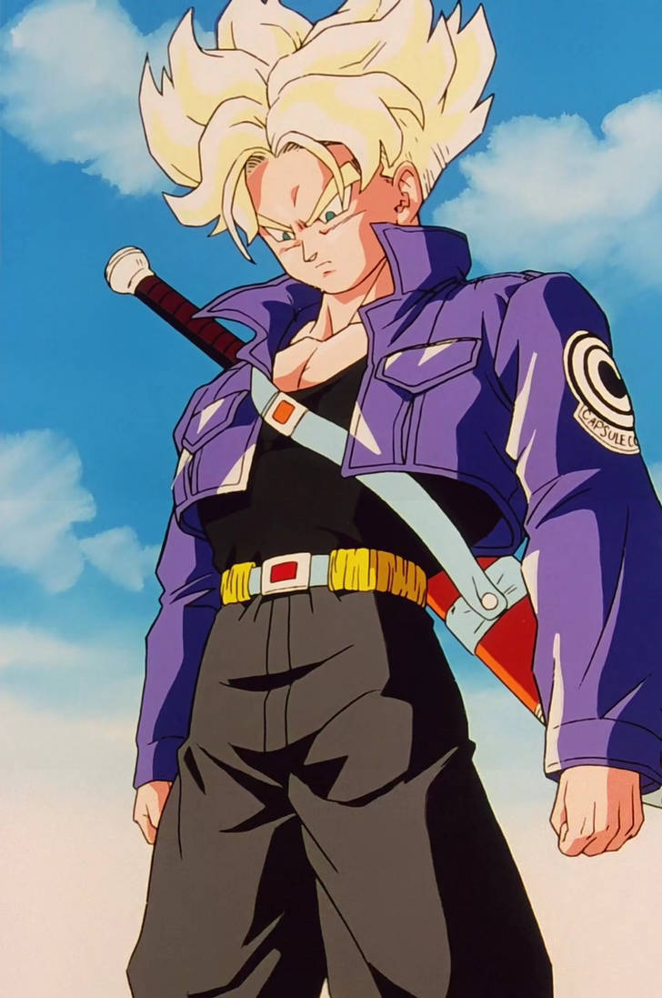Trunks Back Profile Trunks by andrebriefs on DeviantArt