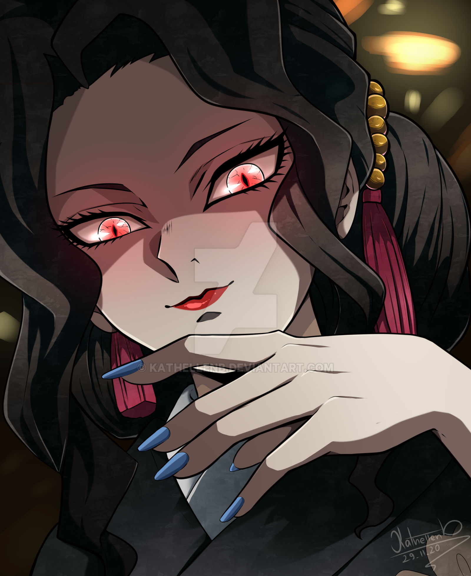 Muzan Kibutsuji by Kathellenb on DeviantArt