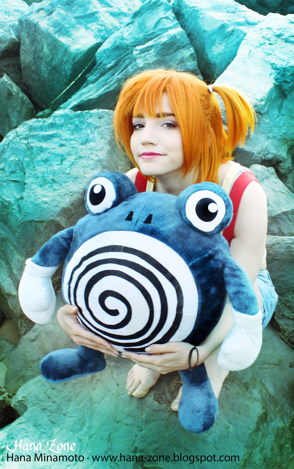 Misty and Poliwhirl