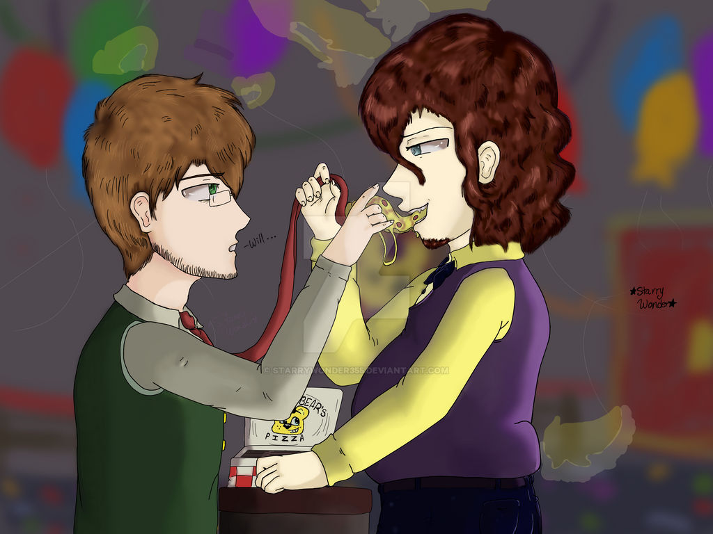 Celebratory Feastwilliam Afton And Henry By Starrywonder355 On Deviantart