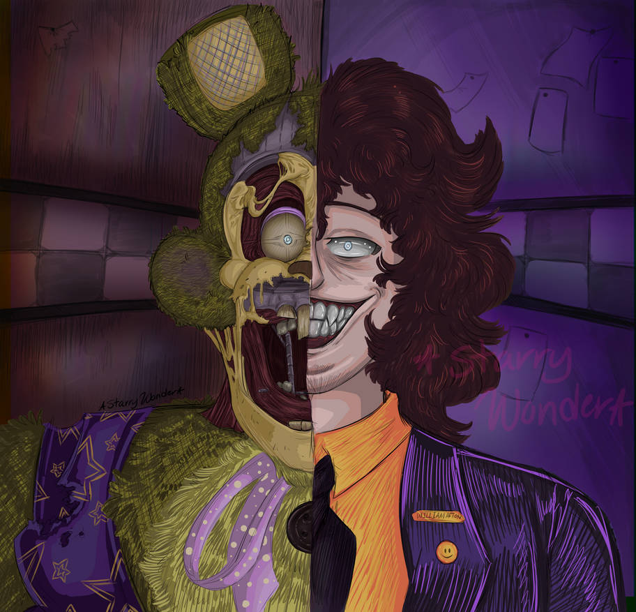 Spring Trap Human One in the Same ~ William Afton Springtrap by StarryWonder355 on DeviantArt