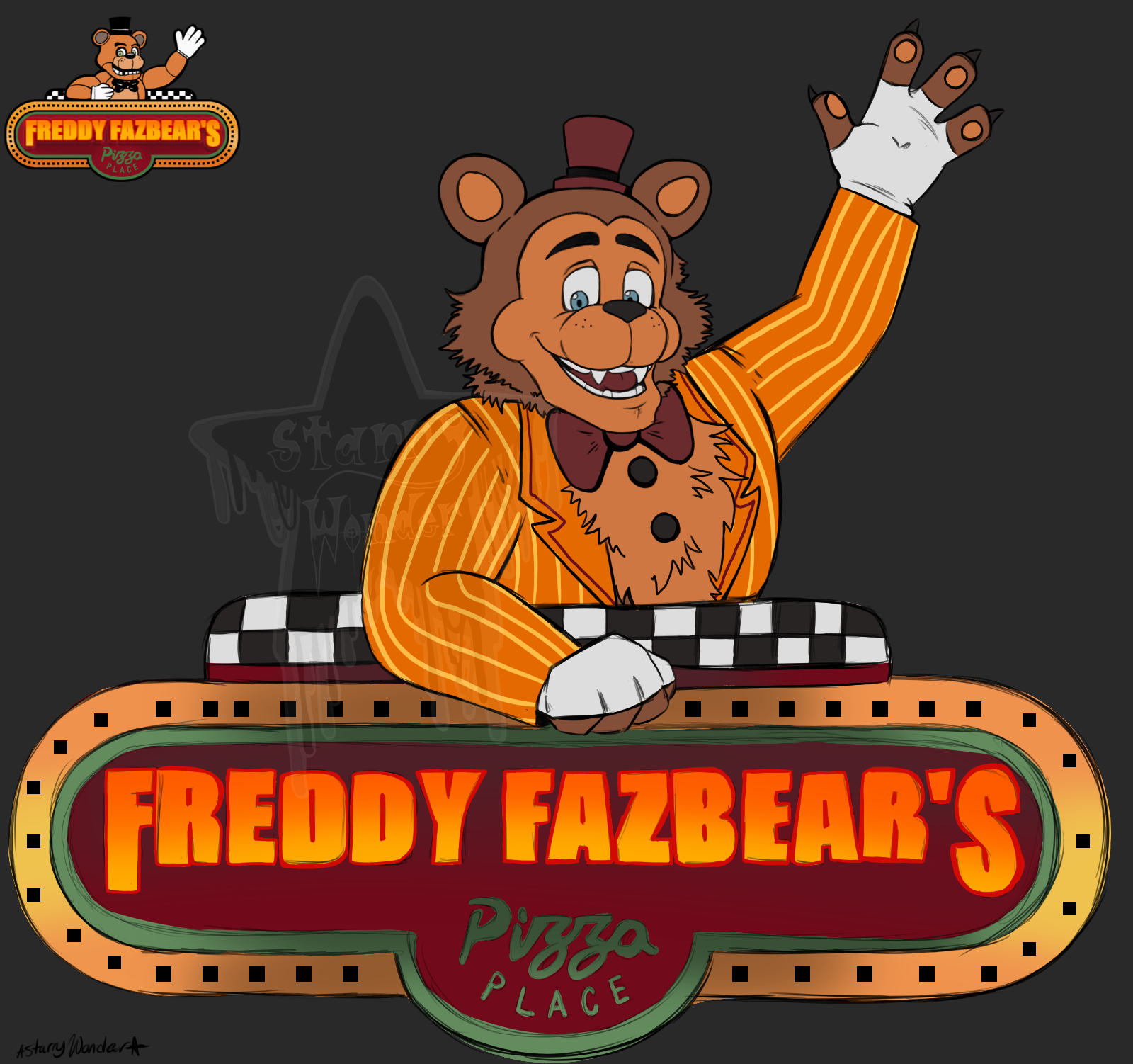 Fnaf movie) freddy fazbears pizza menu (edit) by galaxystudios78 on  DeviantArt