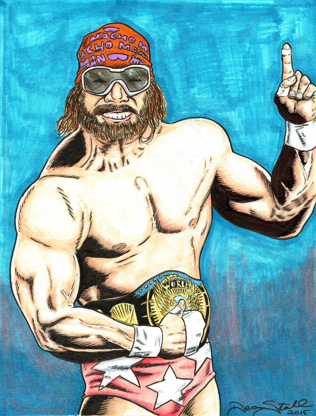 Macho Color Macho Man Colors by DeanStahlArt on DeviantArt