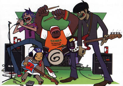 oh yes, its the Gorillaz :3