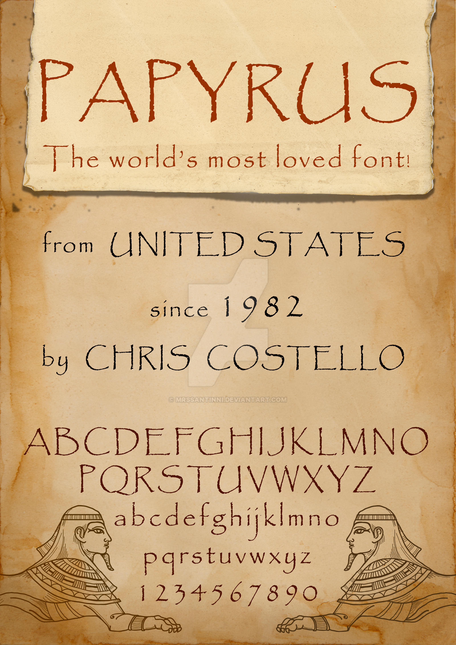 Papyrus Poster by MrsSantinni on DeviantArt