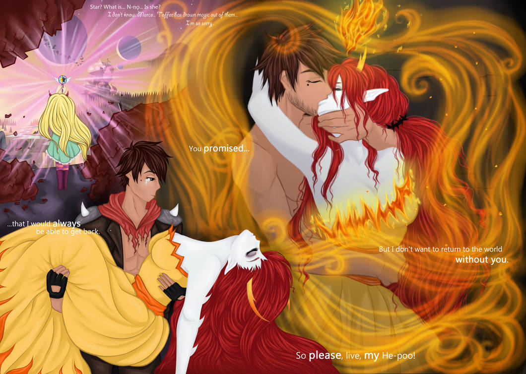 Markapoo Family Marko and Hekapoo battle for Mewni by Nozomi-J on DeviantArt