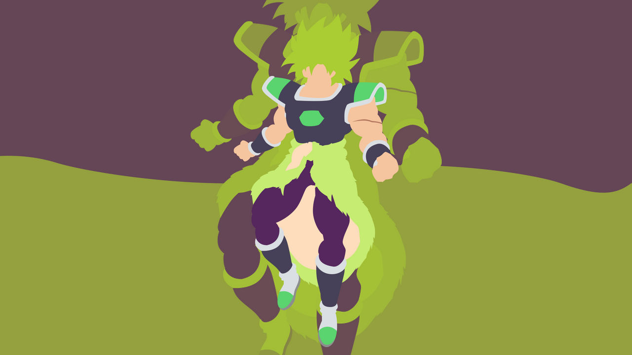 Broly minimalist wallpaper v1 by PbRickZ on DeviantArt