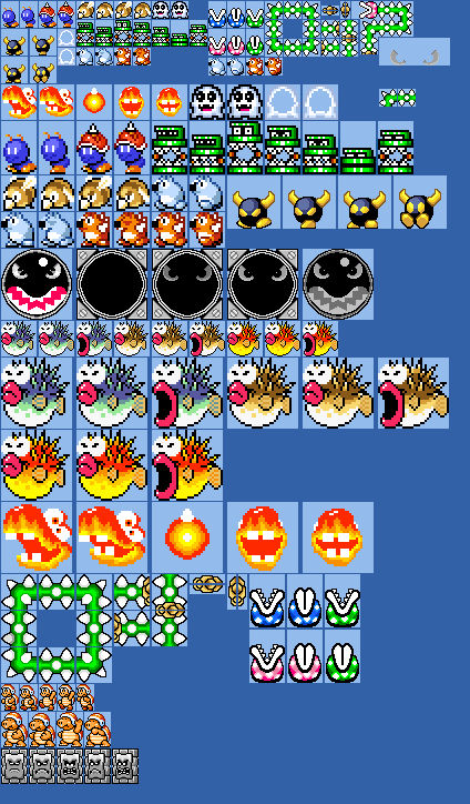 Mario Maker 2 - SM3DW Objects in SMW Style by utytft on DeviantArt