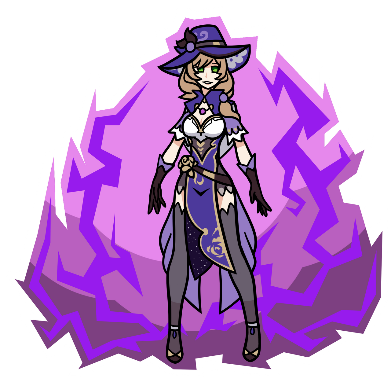 Lisa Genshin Impact by utytft on DeviantArt