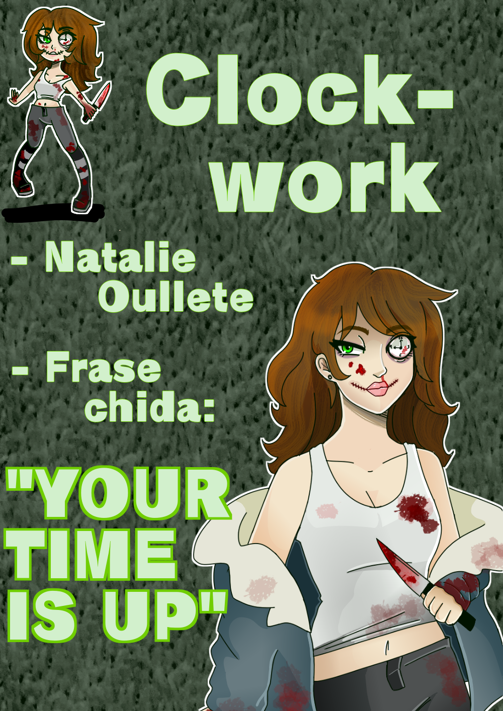 Clockwork Deviantart Creepypasta _ Clockwork _ Fanart by BlasLaine on DeviantArt