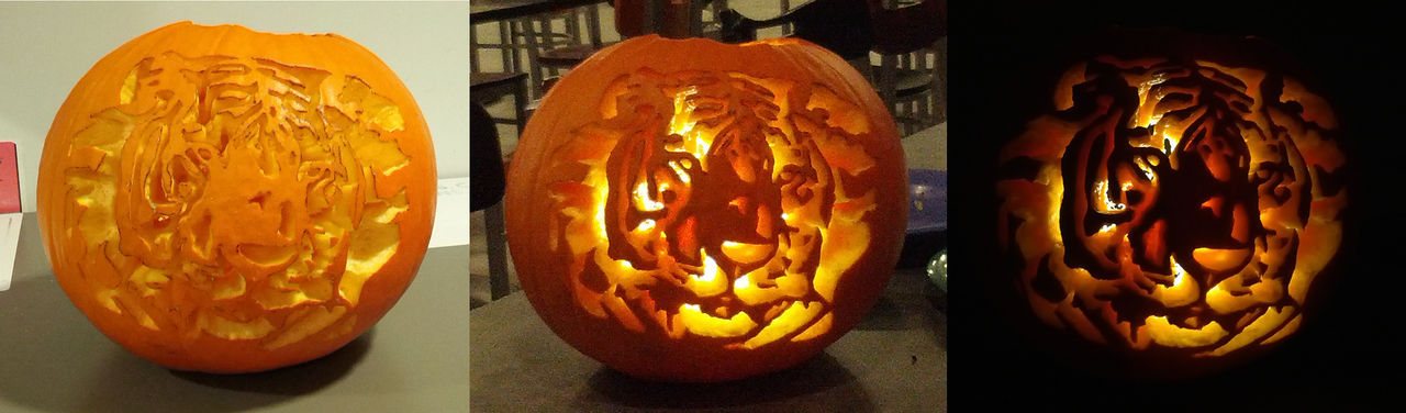 Tiger pumpkin