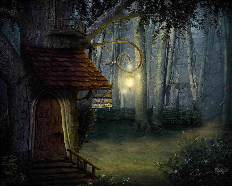 Fairies are Welcome by Josiane-Rey