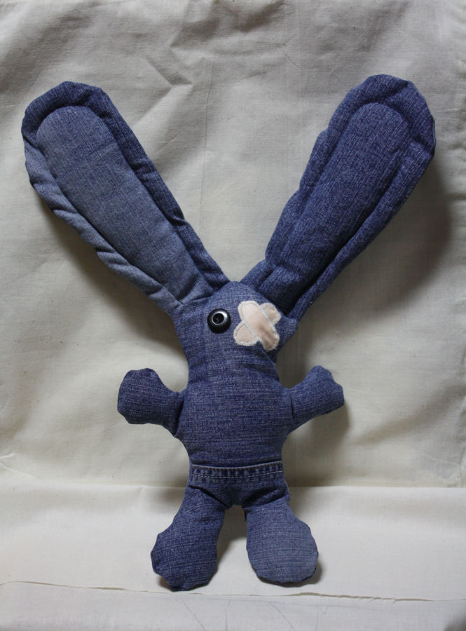 Old Jeans goes Bunny -front-