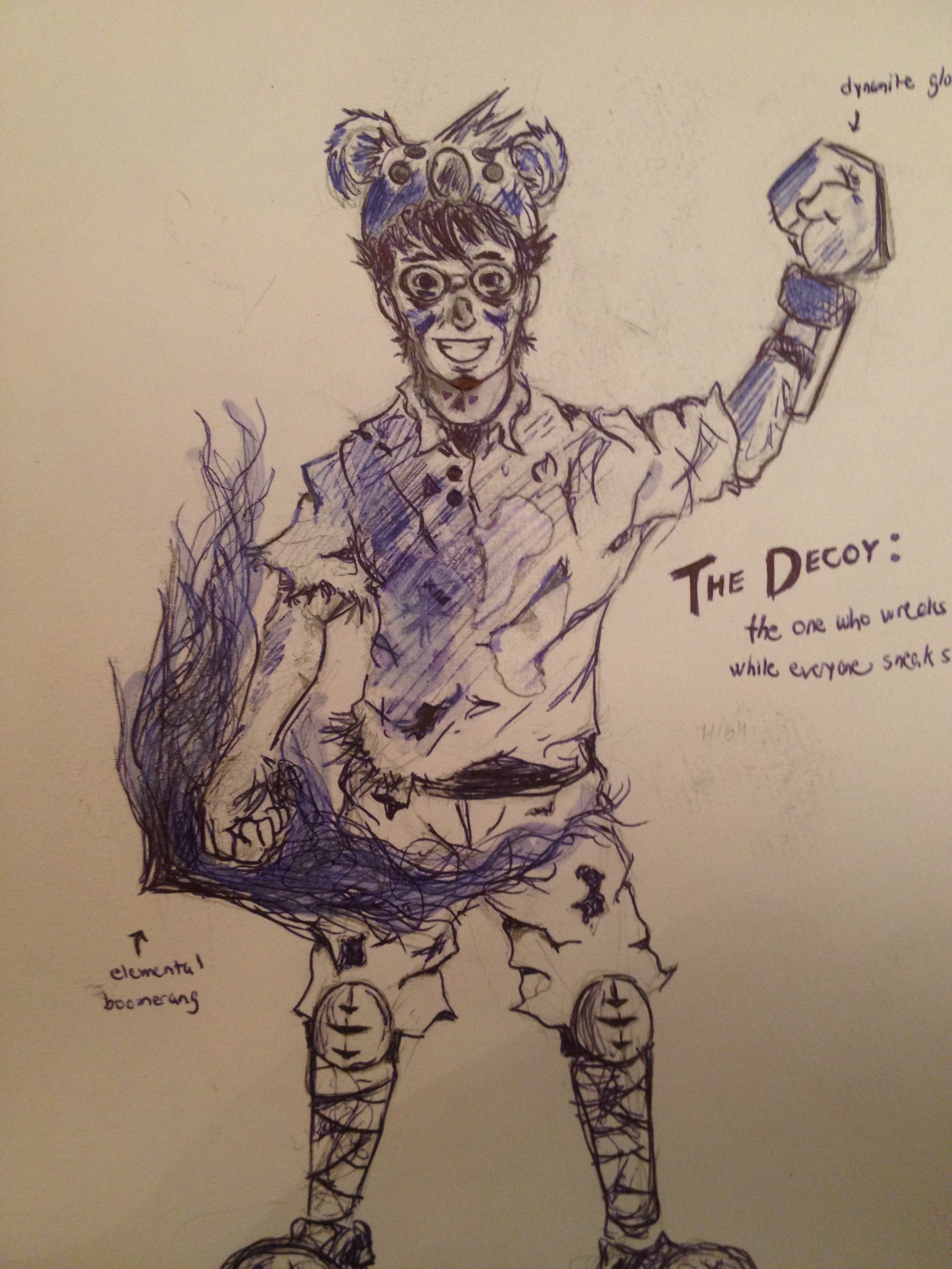 Character Design #1: The Decoy