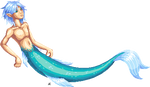 Relaxing Merman by littlesapphire