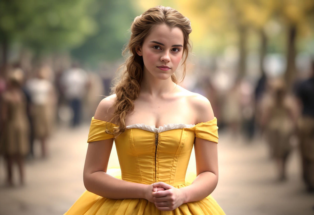 Emma Watson as belle