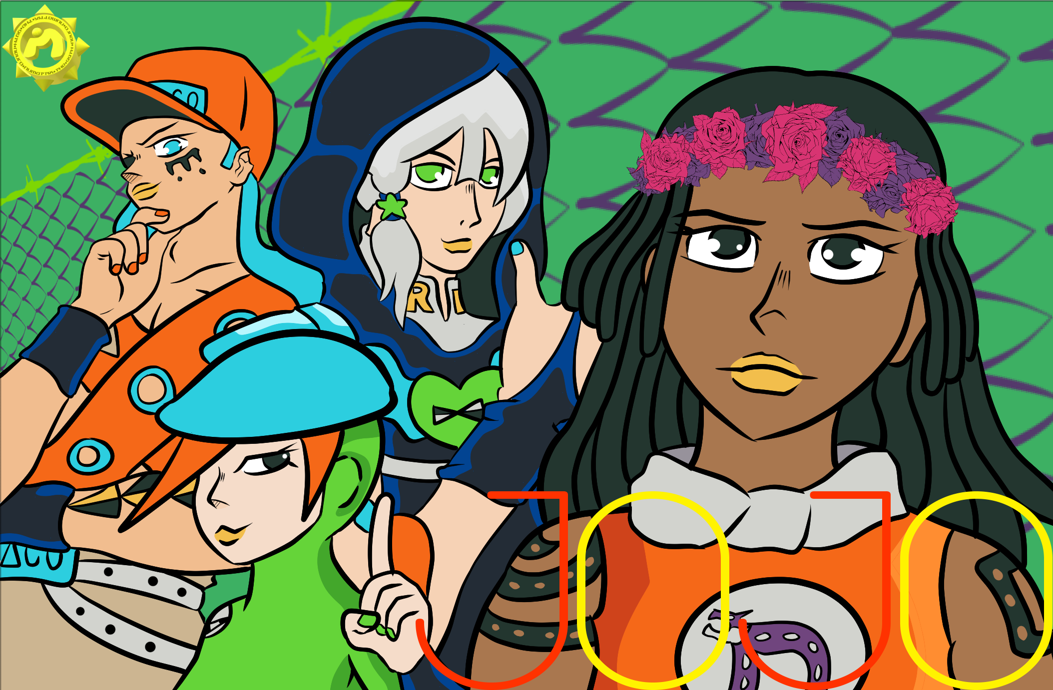 STONE OCEAN characters by yuk1ah on DeviantArt