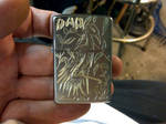 engraved zippo by blksun