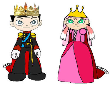 King Chiro and Queen Jinmay