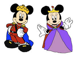 Prince Mickey and Princess Minnie - Minnie-rella by KingLeonLionheart ...