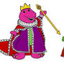 King Barney and Princess Baby Bop