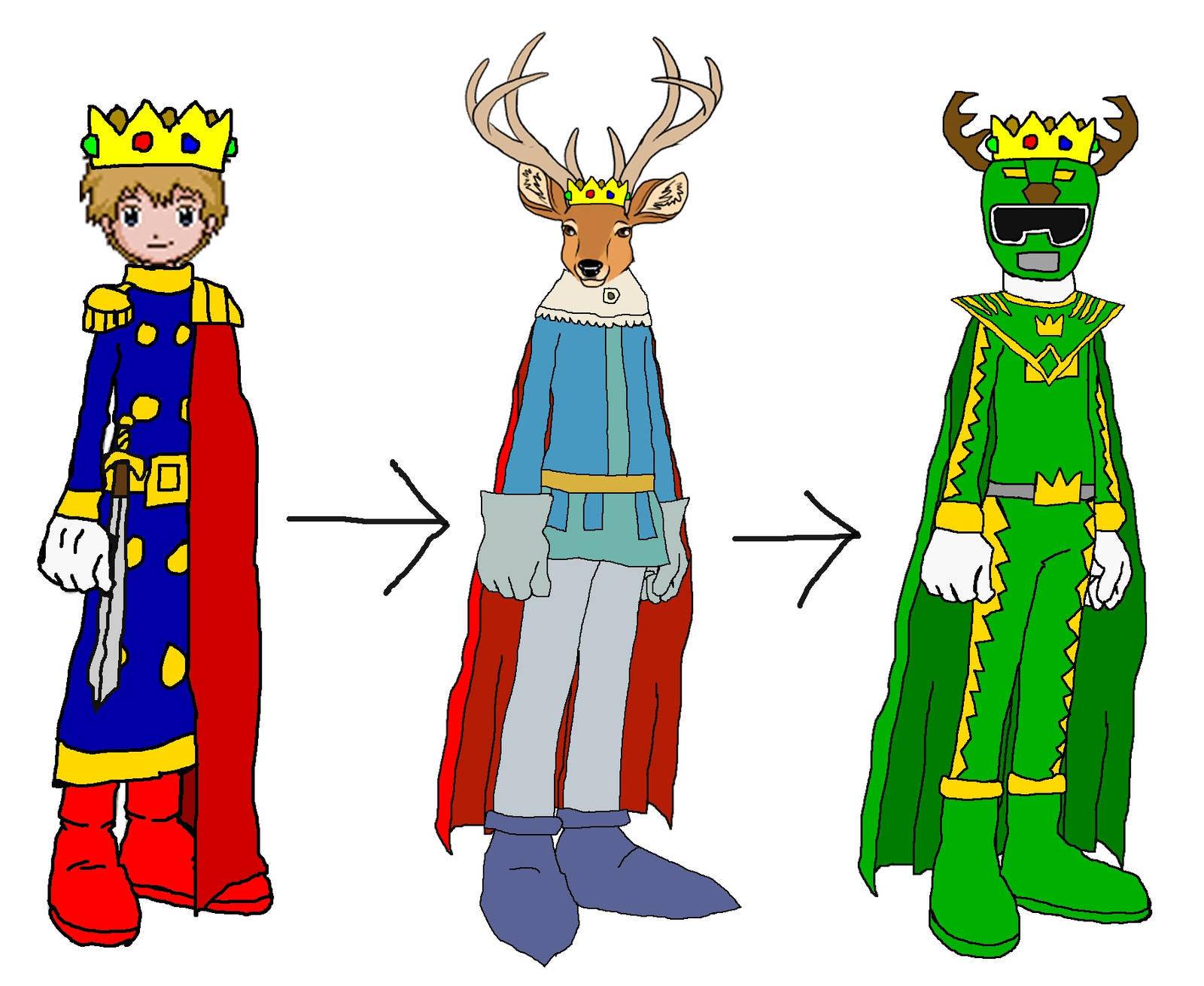 Power Rangers Digi Royale - T.K. - Ranger Forms by KingLeonLionheart on ...