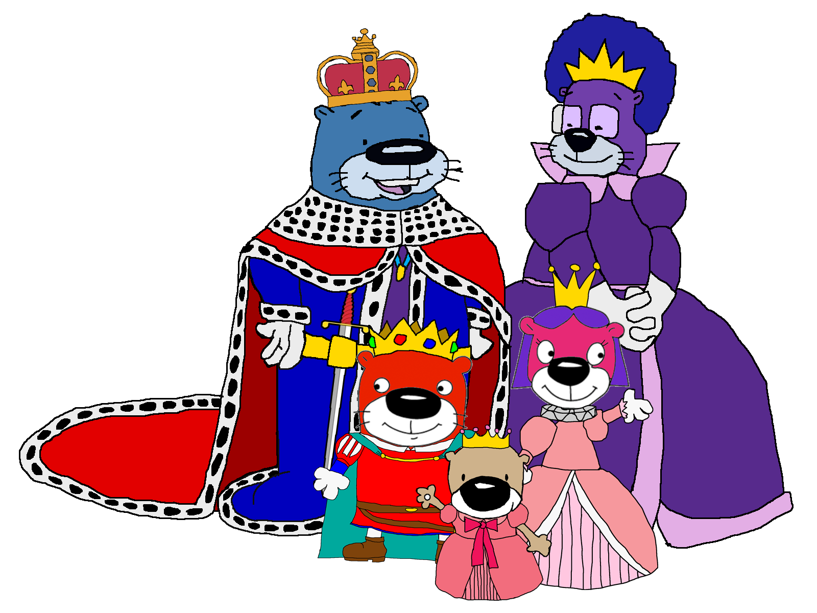 PB and J Otter - Royal Family