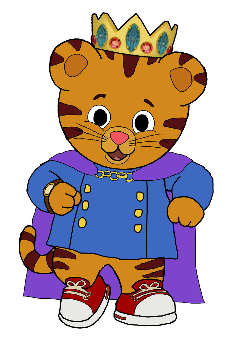 Daniel Tiger Deviantart King Daniel Tiger by KingLeonLionheart on DeviantArt