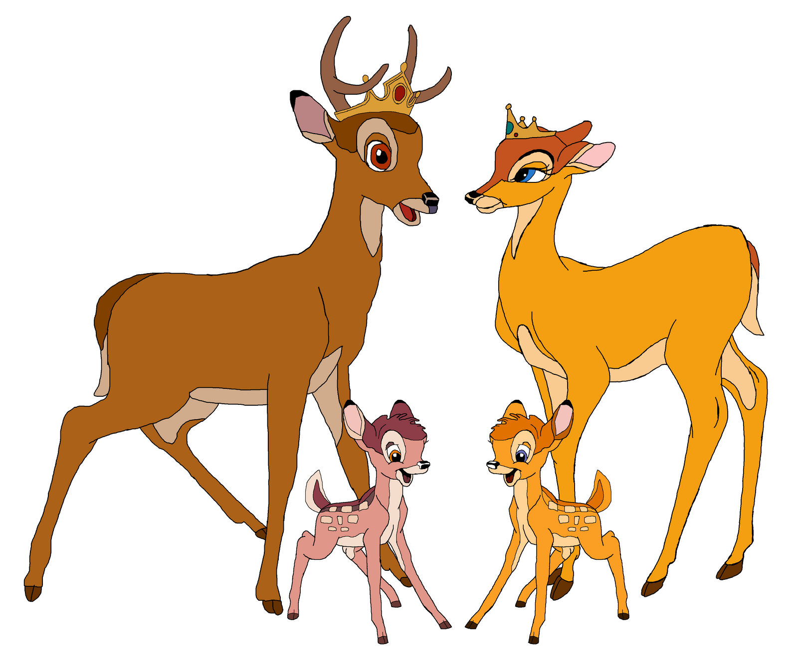 Бэмби олень и Бэмби