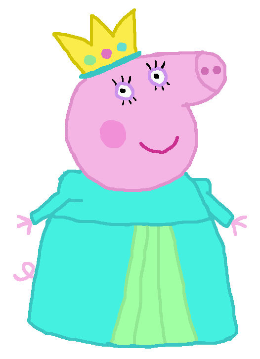 Queen Mommy Pig by KingLeonLionheart on DeviantArt