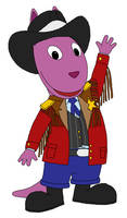 Backyardigans Racer Austin Cowboy Austin - Backyardigans by KingLeonLionheart on DeviantArt