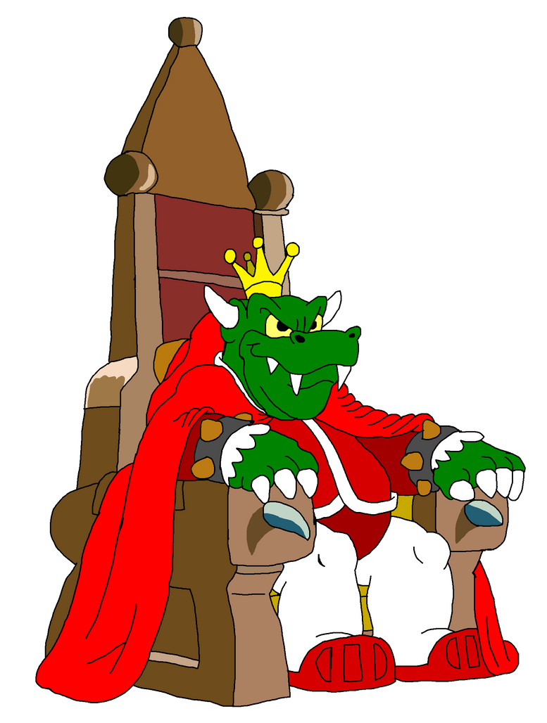King Bowser - Throne by KingLeonLionheart on DeviantArt