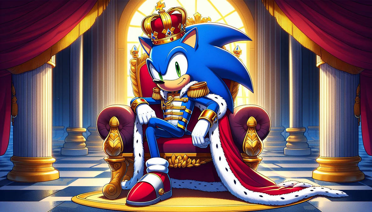 King Sonic by KingLeonLionheart on DeviantArt