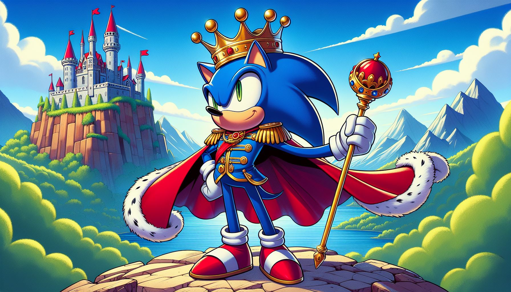 King Sonic by KingLeonLionheart on DeviantArt