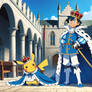 Prince Ash and Prince Pikachu