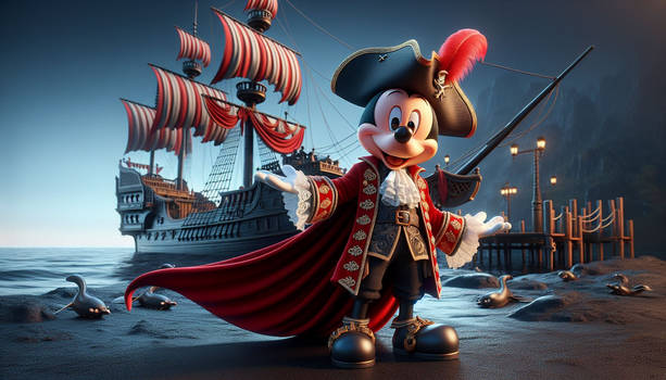 Pirate Captain Mickey