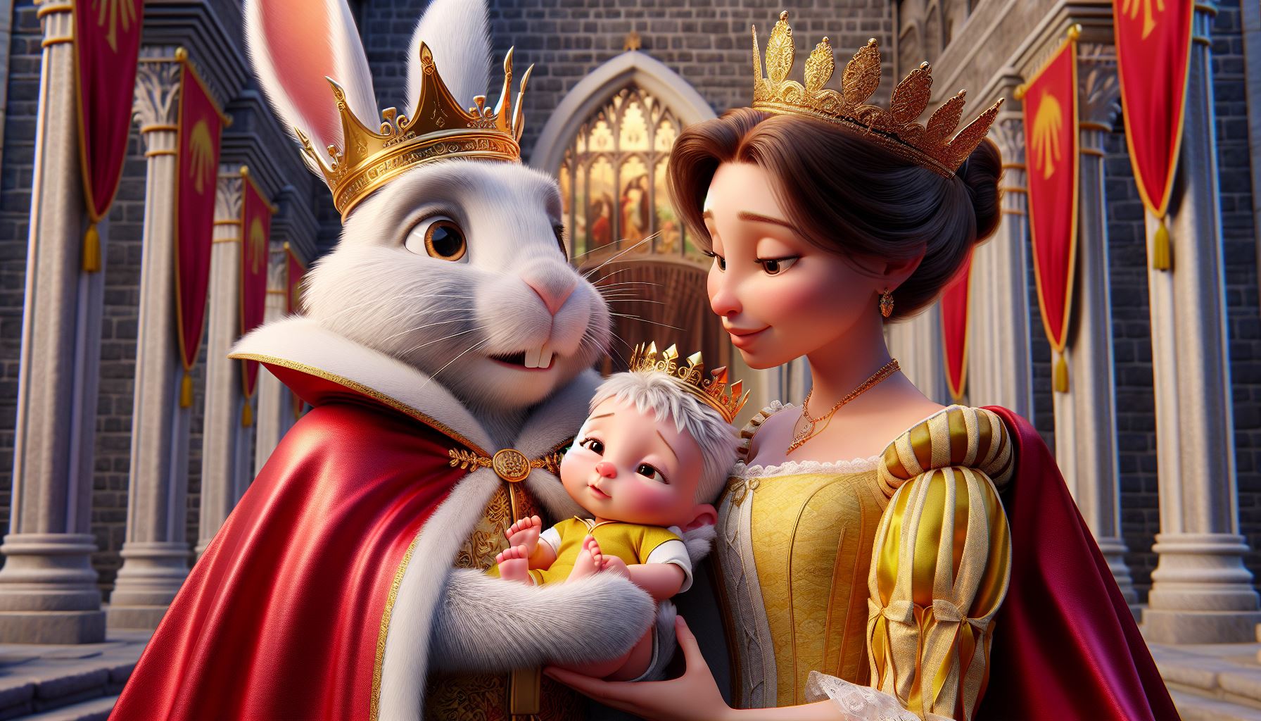 The Rabbit King and his queen by KingLeonLionheart on DeviantArt