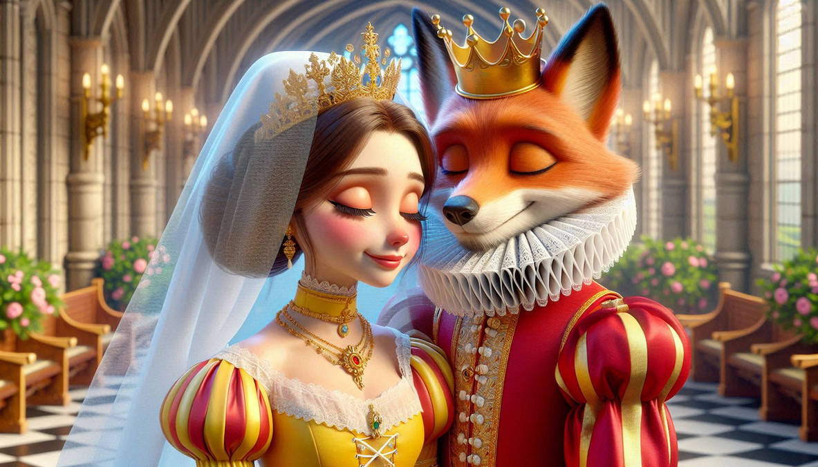 The Princess and the Fox Prince by KingLeonLionheart on DeviantArt