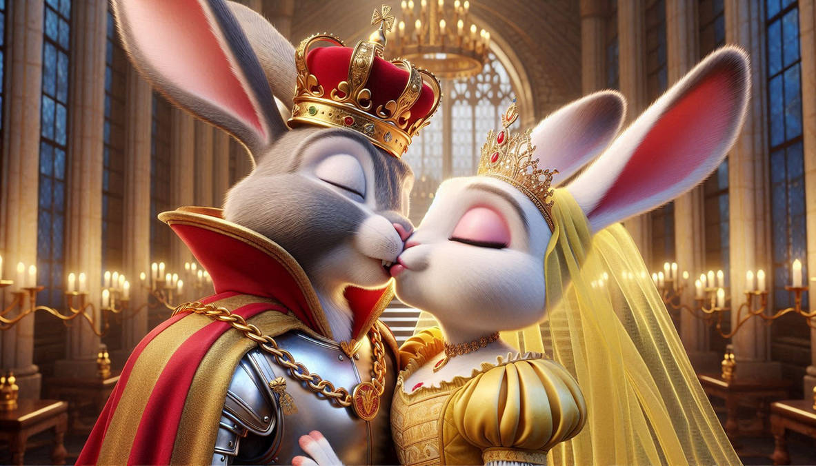 Princess Rabbit Nartuo The Rabbit Prince and the Rabbit Princess by KingLeonLionheart on ...