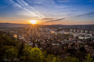 Sunset | Hungary - Miskolc - Avas Outlook