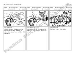 Mighty B Storyboard