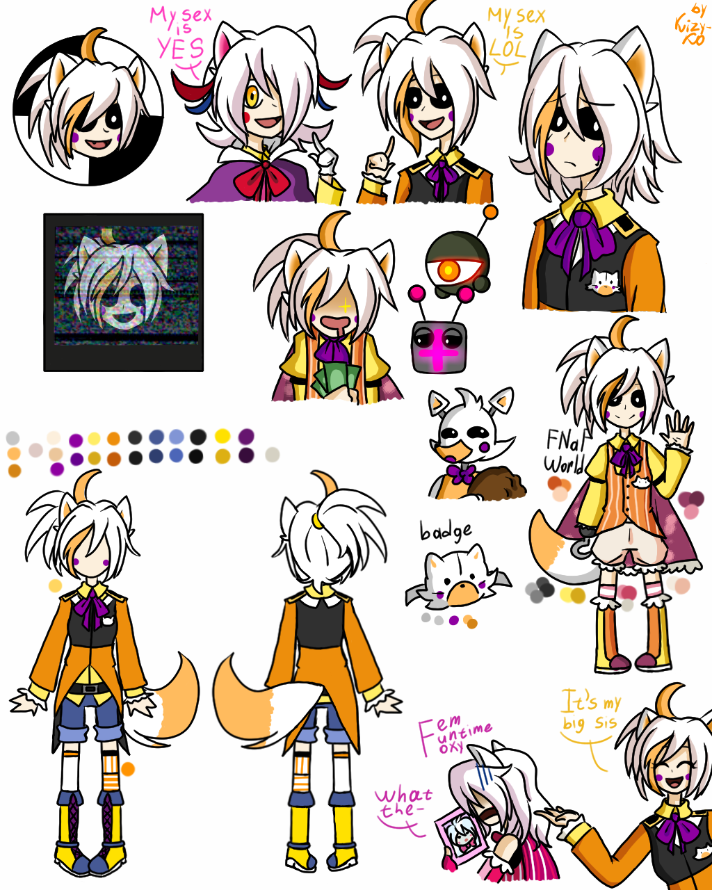 Lolbit male and female  FNAF : Sister Location Amino