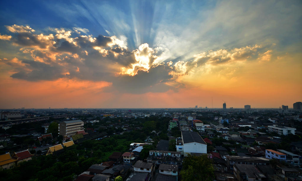 Balcony Sunset