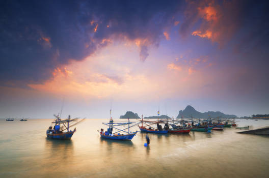 Prachuap Khiri Khan - Boats